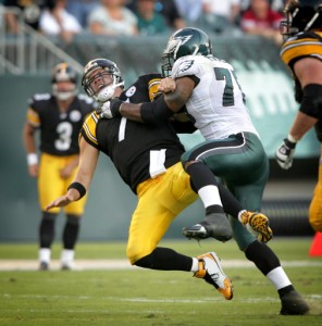 34th sack this quarter!