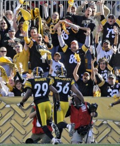 Woodley scores a TD