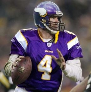 Vikings QB Brett Favre