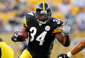 Steelers RB Rashard Mendenhall